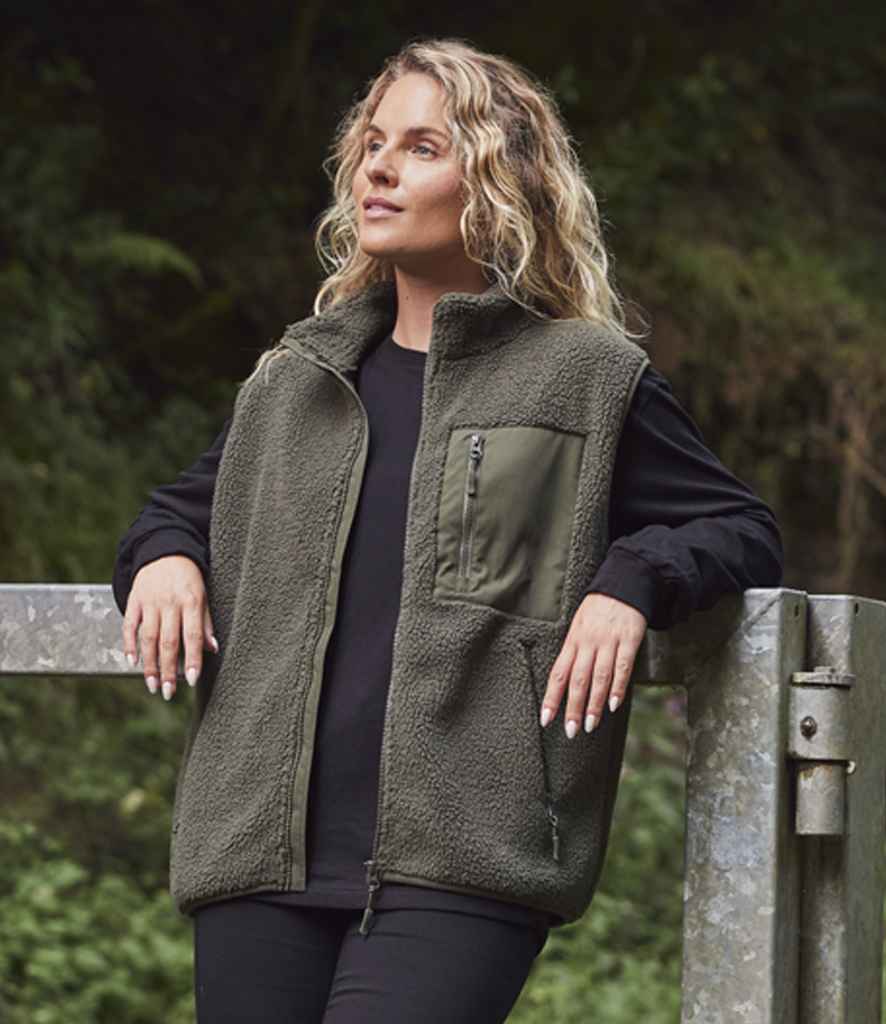 Ravine Unisex Borg Fleece Gilet