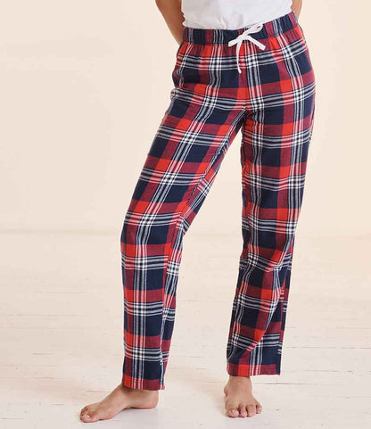 SF Clothing Ladies Tartan Lounge Pants