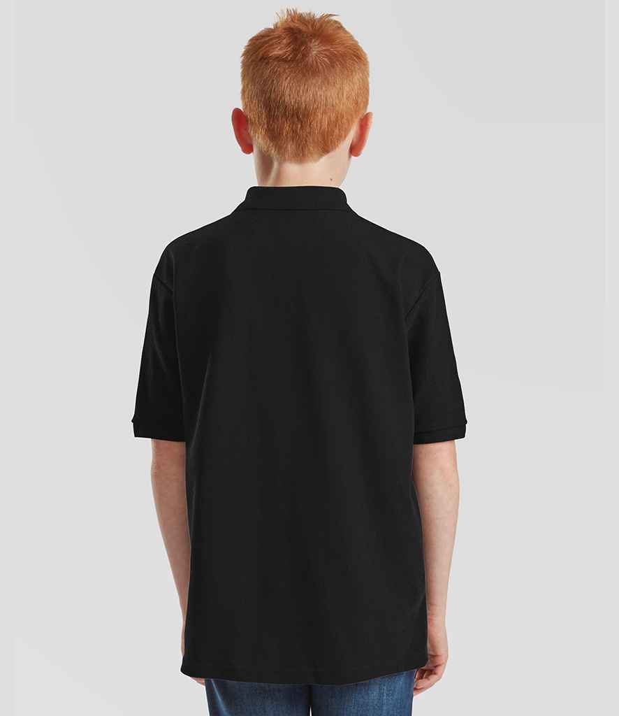 Fruit of the Loom Kids Poly/Cotton Pique Polo Shirt