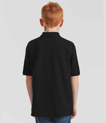 Fruit of the Loom Kids Poly/Cotton Pique Polo Shirt