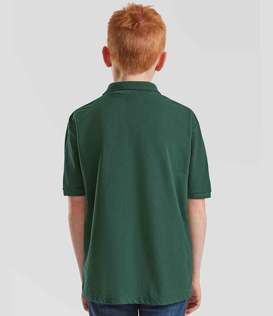 Fruit of the Loom Kids Poly/Cotton Pique Polo Shirt