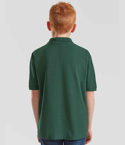 Fruit of the Loom Kids Poly/Cotton Pique Polo Shirt