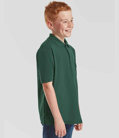 Fruit of the Loom Kids Poly/Cotton Pique Polo Shirt