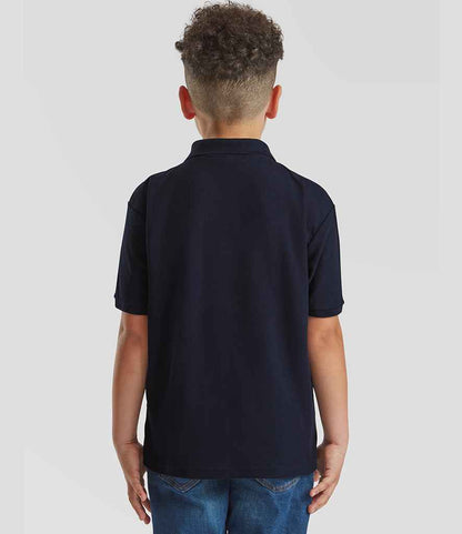 Fruit of the Loom Kids Poly/Cotton Pique Polo Shirt
