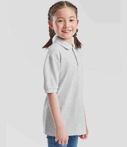 Fruit of the Loom Kids Poly/Cotton Pique Polo Shirt