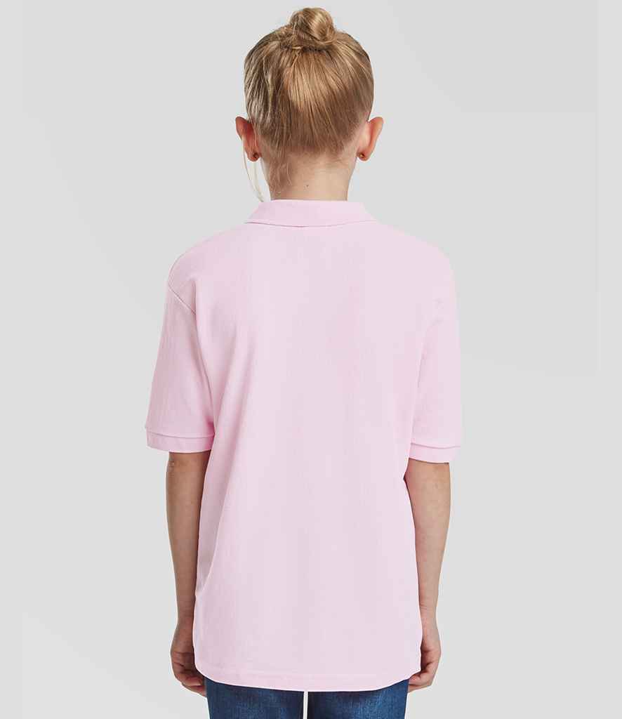 Fruit of the Loom Kids Poly/Cotton Pique Polo Shirt