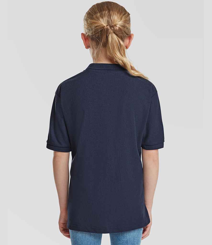 Fruit of the Loom Kids Poly/Cotton Pique Polo Shirt