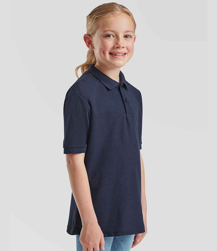 Fruit of the Loom Kids Poly/Cotton Pique Polo Shirt