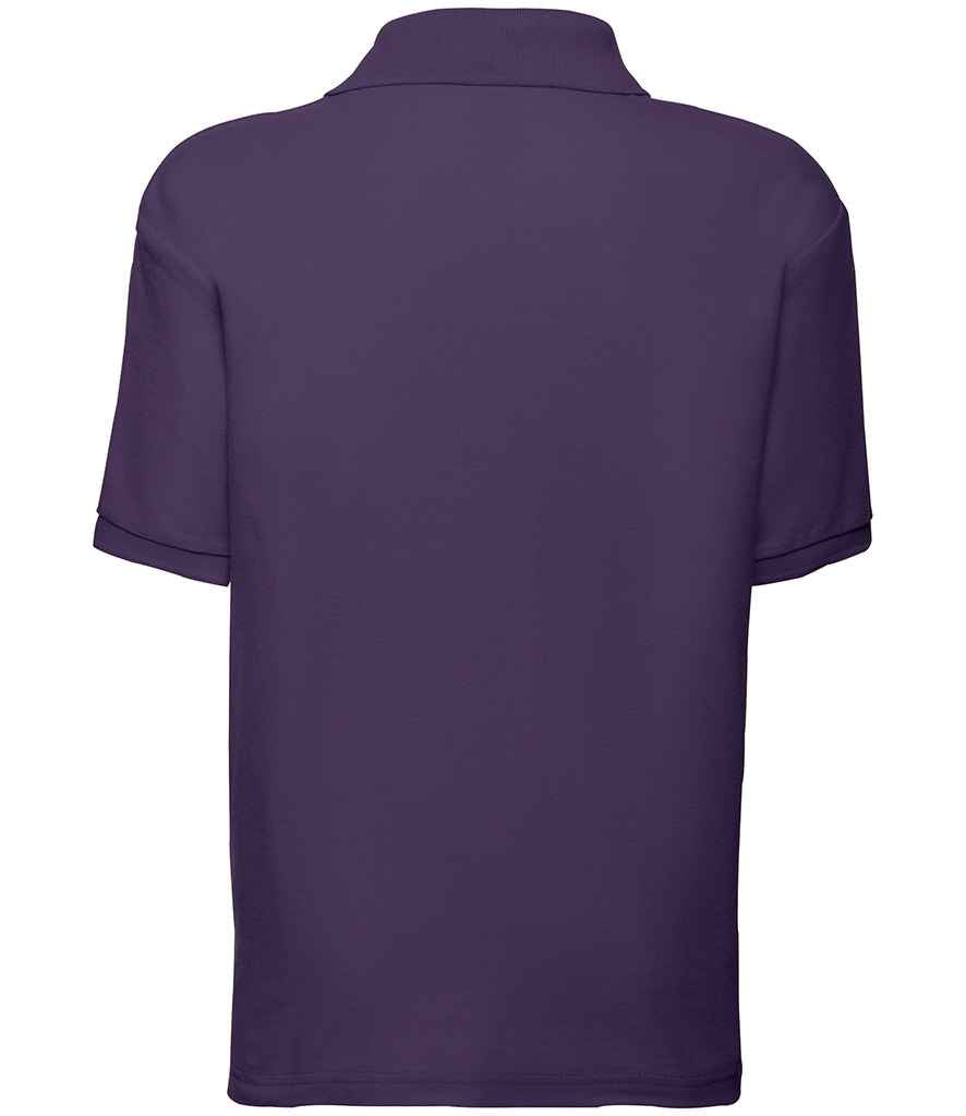 Fruit of the Loom Kids Poly/Cotton Pique Polo Shirt