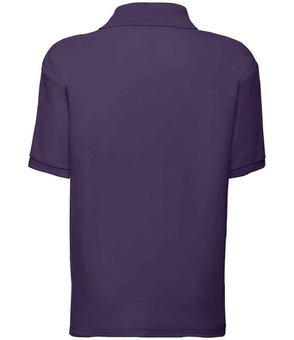 Fruit of the Loom Kids Poly/Cotton Pique Polo Shirt