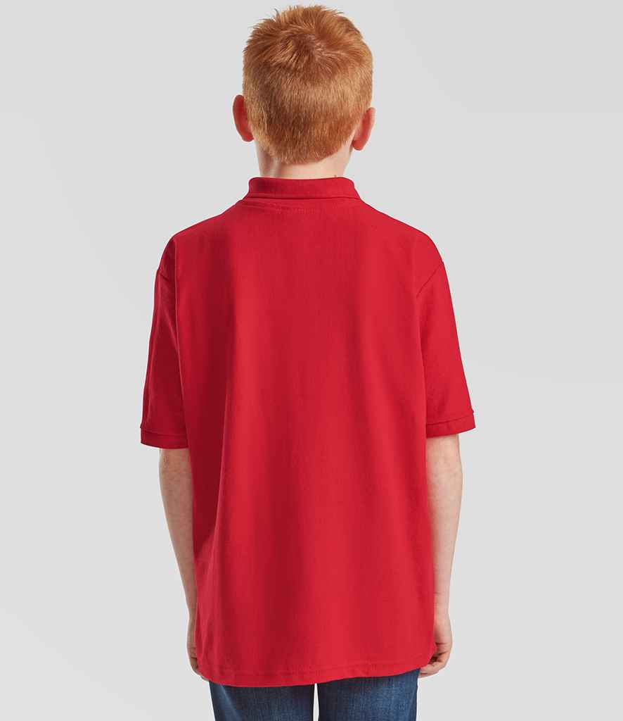 Fruit of the Loom Kids Poly/Cotton Pique Polo Shirt