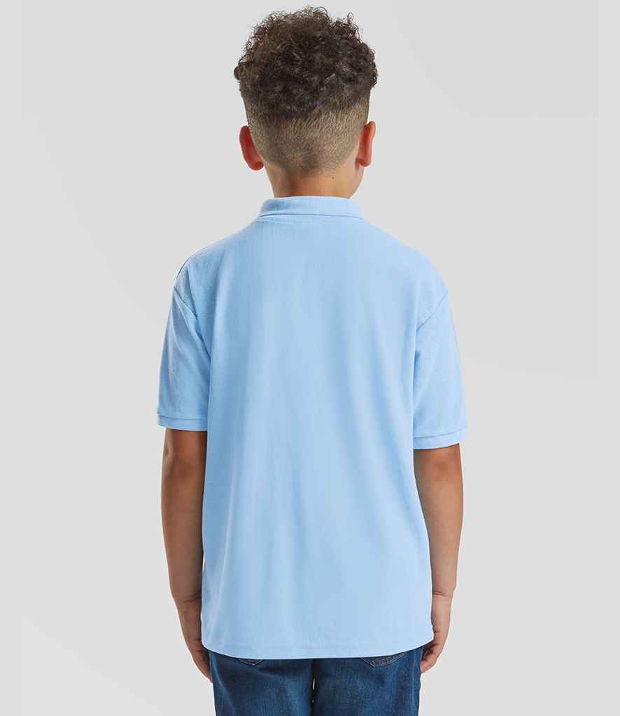Fruit of the Loom Kids Poly/Cotton Pique Polo Shirt