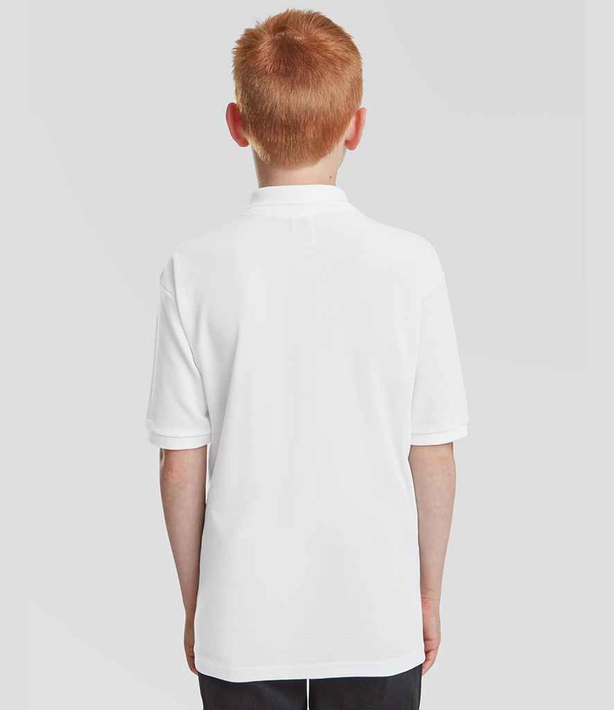 Fruit of the Loom Kids Poly/Cotton Pique Polo Shirt