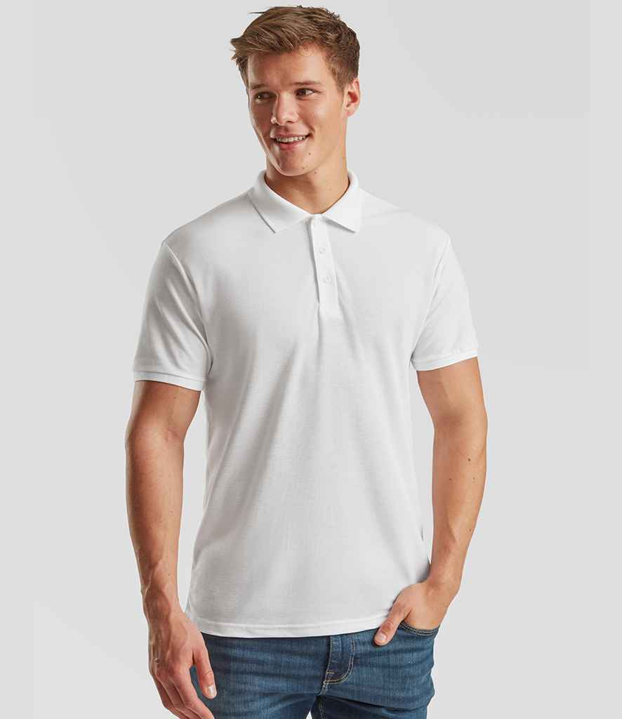 Fruit of the Loom Poly/Cotton Piqué Polo Shirt (3/3)
