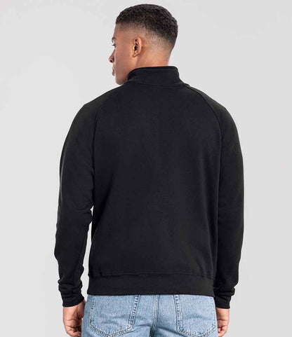 Fruit of the Loom Iconic Premium Zip Neck Sweatshirt