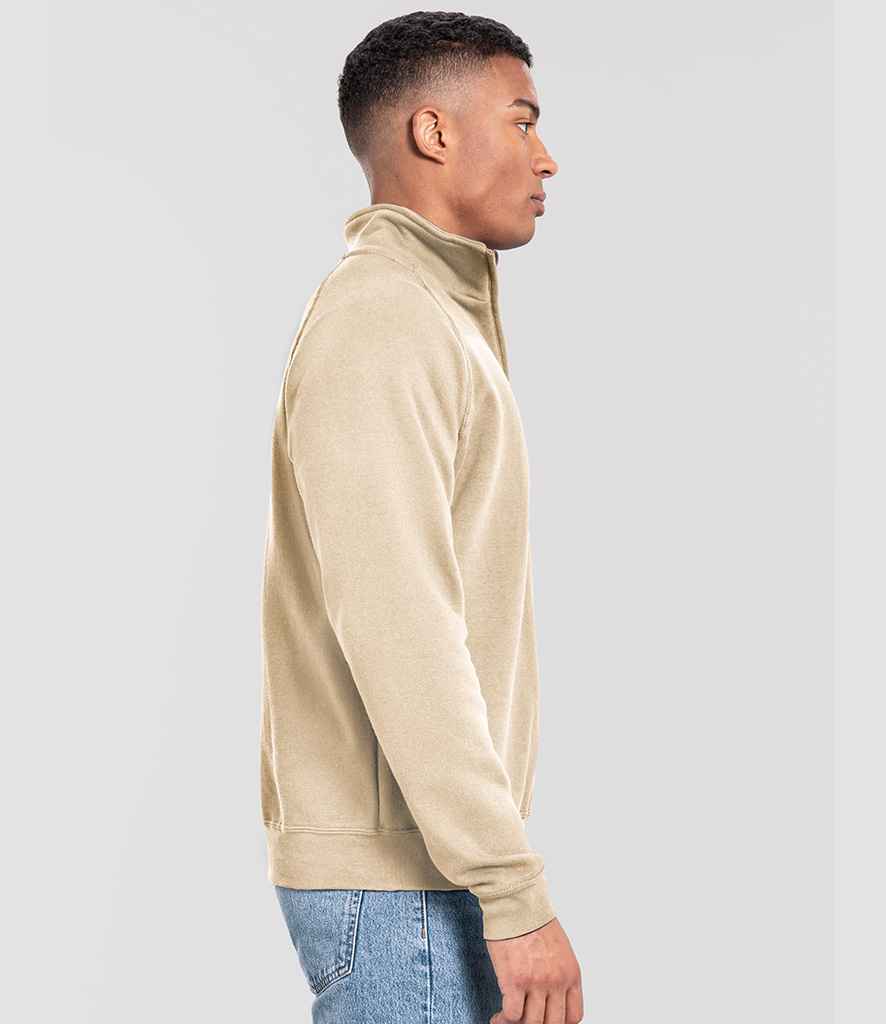 Fruit of the Loom Iconic Premium Zip Neck Sweatshirt