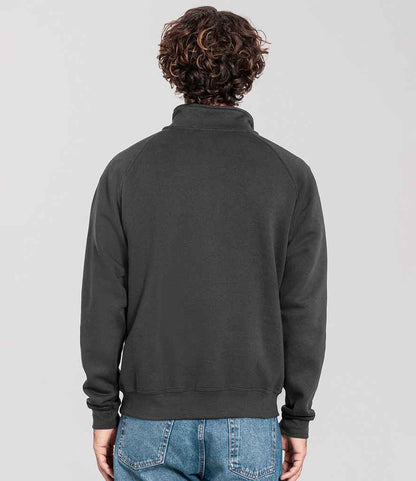 Fruit of the Loom Iconic Premium Zip Neck Sweatshirt