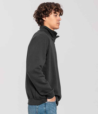 Fruit of the Loom Iconic Premium Zip Neck Sweatshirt