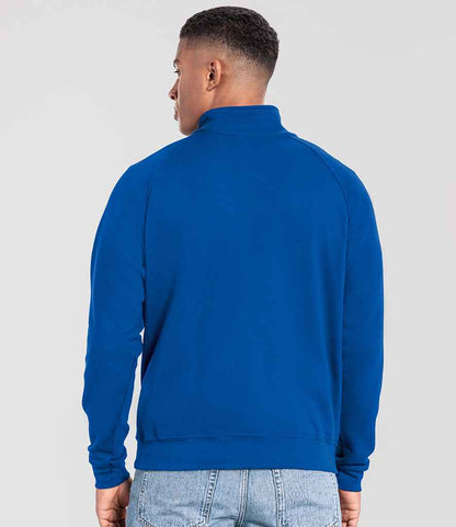 Fruit of the Loom Iconic Premium Zip Neck Sweatshirt