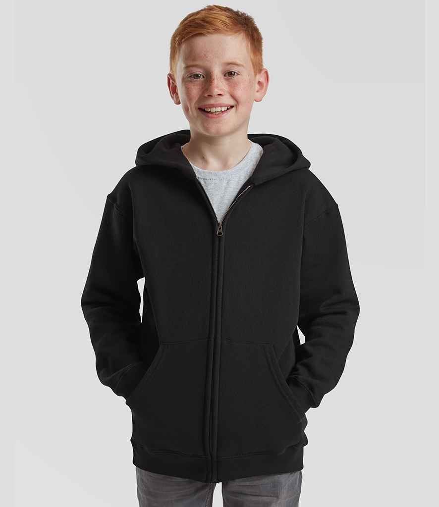 Fruit of the Loom Kids Classic Zip Hooded Sweatshirt