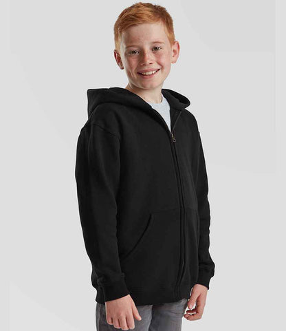 Fruit of the Loom Kids Classic Zip Hooded Sweatshirt