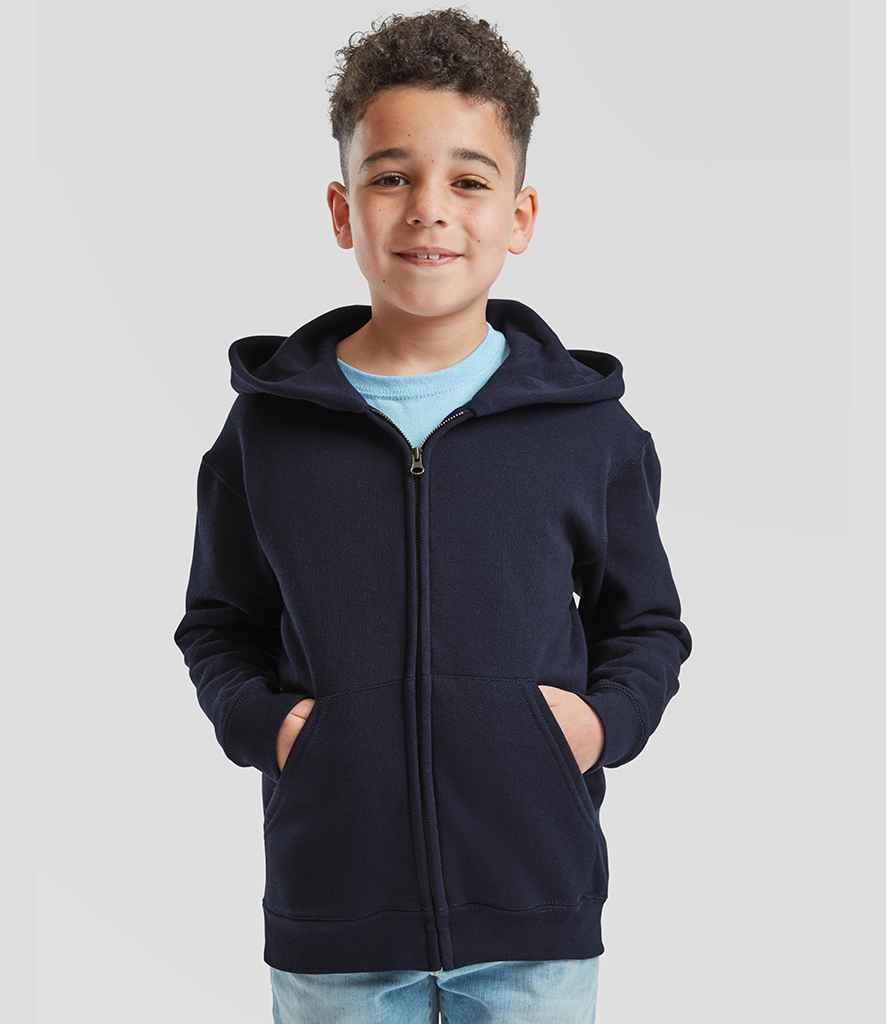 Fruit of the Loom Kids Classic Zip Hooded Sweatshirt