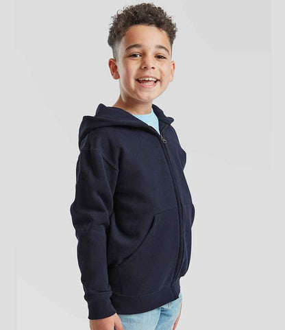 Fruit of the Loom Kids Classic Zip Hooded Sweatshirt