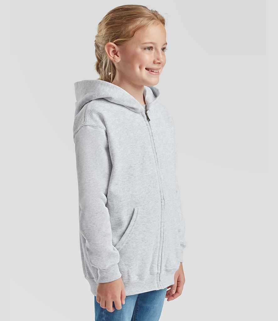 Fruit of the Loom Kids Classic Zip Hooded Sweatshirt