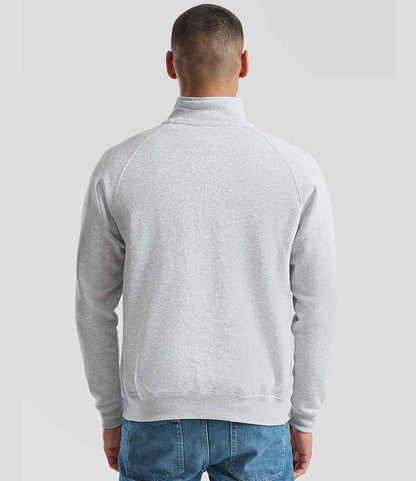 Fruit of the Loom Classic Zip Neck Sweatshirt