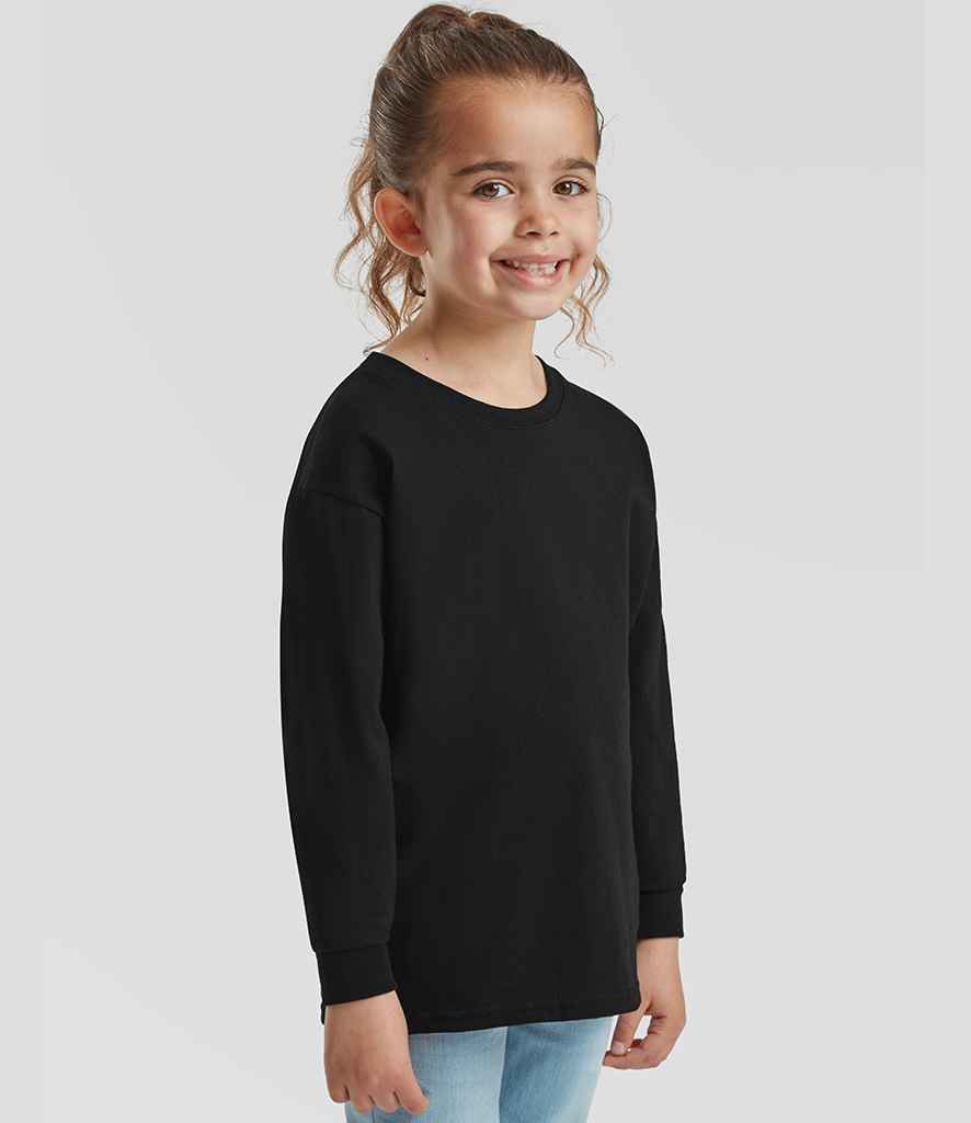 Fruit of the Loom Kids Long Sleeve Value T-Shirt