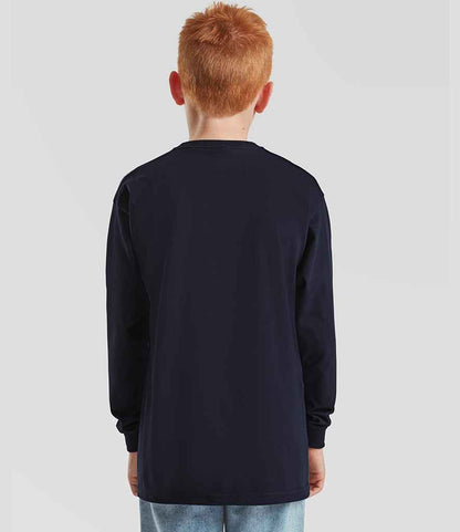 Fruit of the Loom Kids Long Sleeve Value T-Shirt