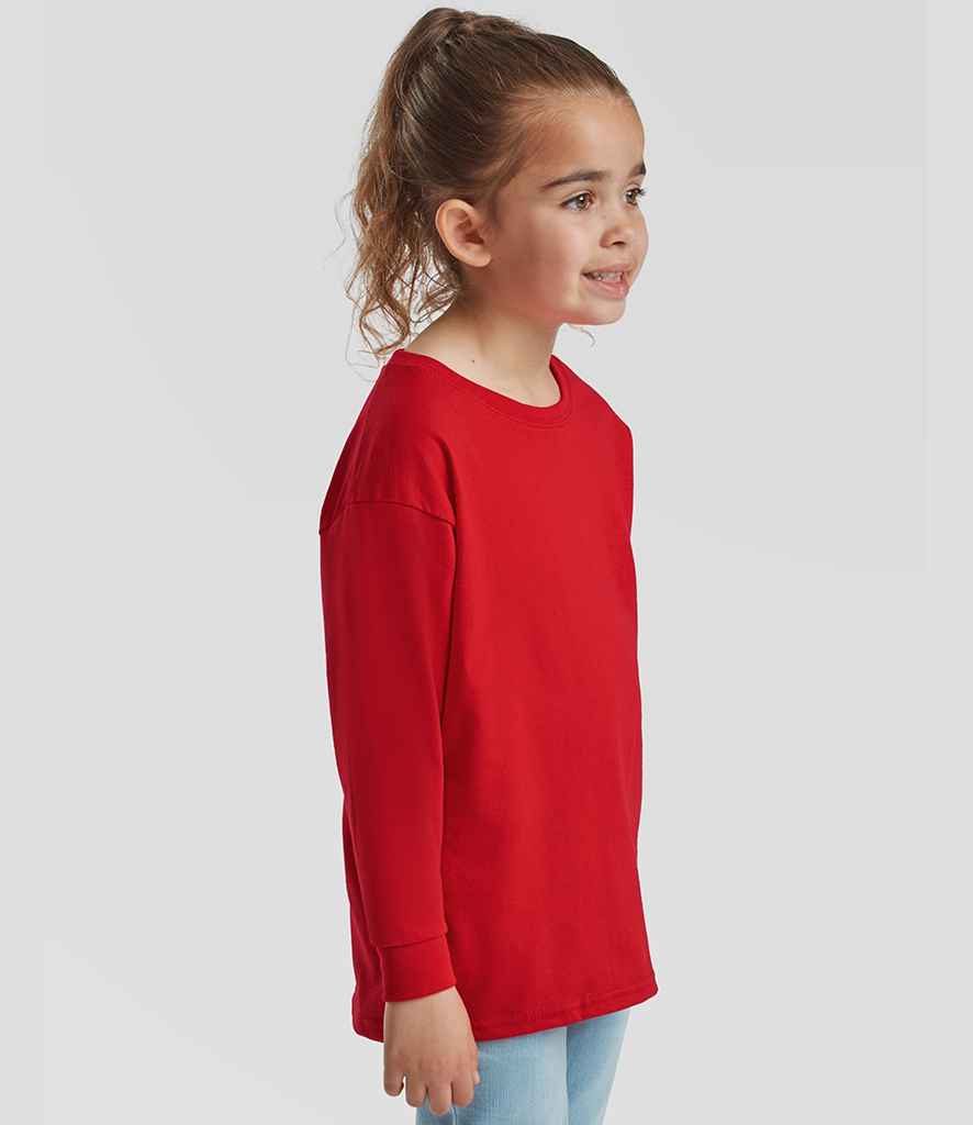 Fruit of the Loom Kids Long Sleeve Value T-Shirt