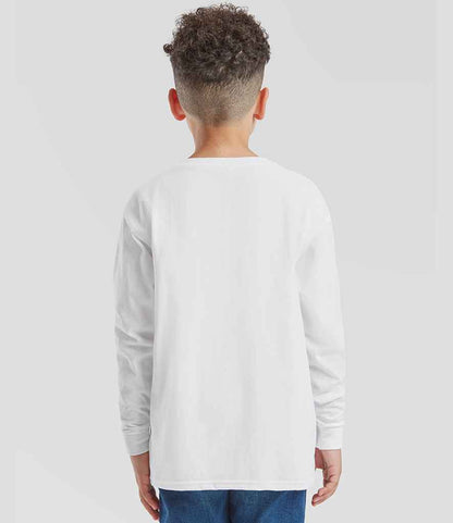 Fruit of the Loom Kids Long Sleeve Value T-Shirt