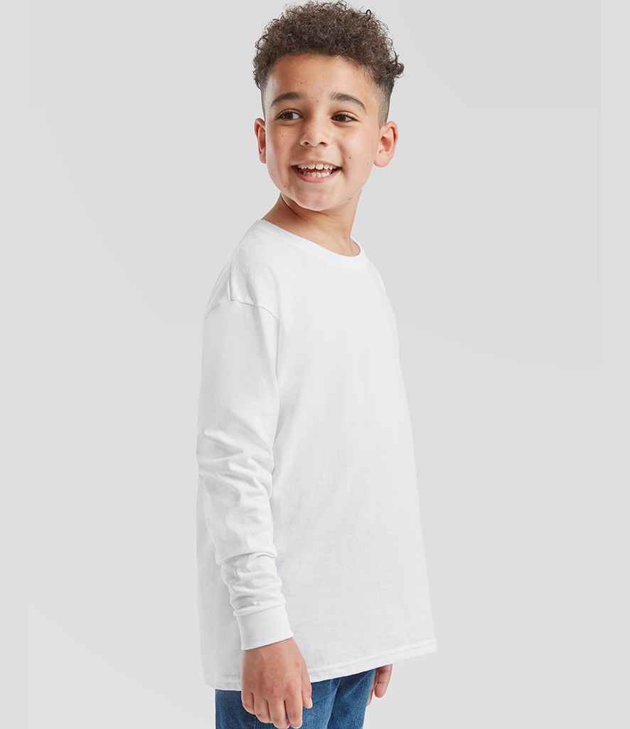Fruit of the Loom Kids Long Sleeve Value T-Shirt