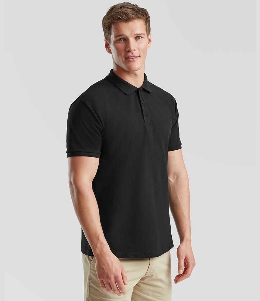 Fruit of the Loom Heavy Poly/Cotton Piqué Polo Shirt