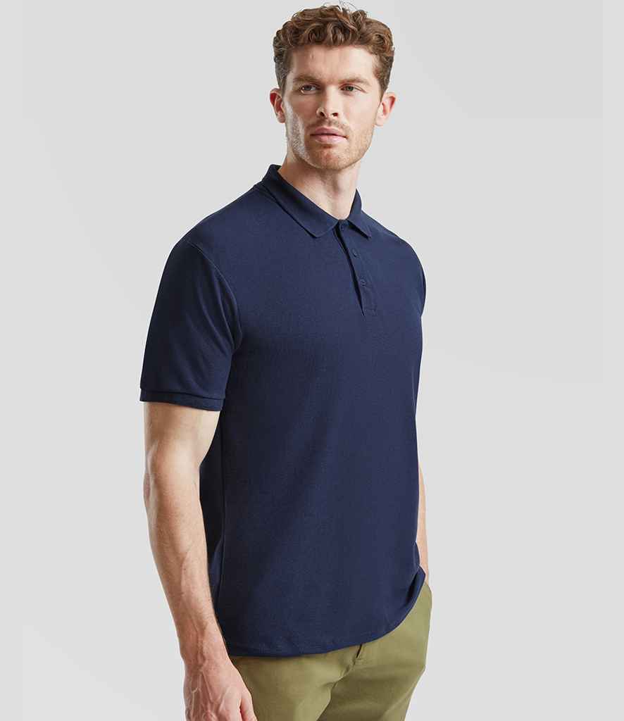 Fruit of the Loom Heavy Poly/Cotton Piqué Polo Shirt