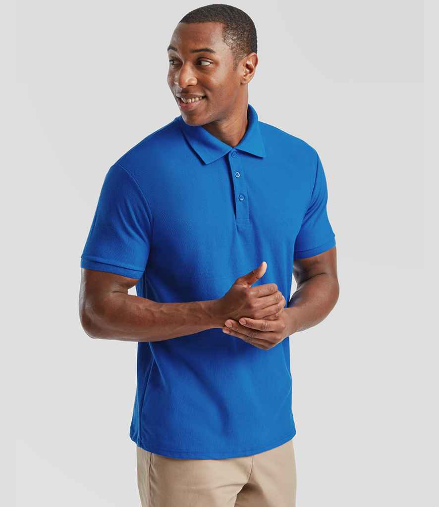 Fruit of the Loom Heavy Poly/Cotton Piqué Polo Shirt