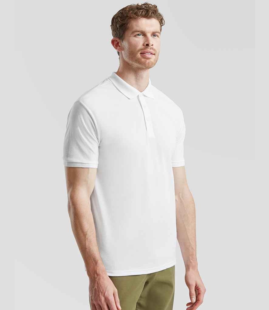 Fruit of the Loom Heavy Poly/Cotton Piqué Polo Shirt