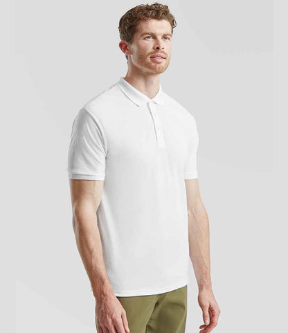 Fruit of the Loom Heavy Poly/Cotton Piqué Polo Shirt