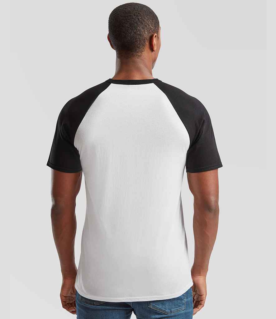 Fruit of the Loom Contrast Baseball T-Shirt