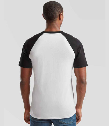 Fruit of the Loom Contrast Baseball T-Shirt