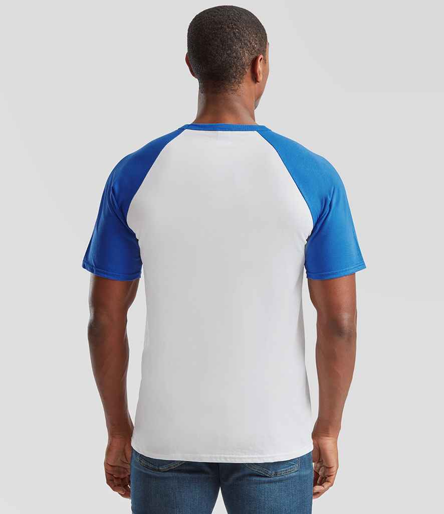 Fruit of the Loom Contrast Baseball T-Shirt