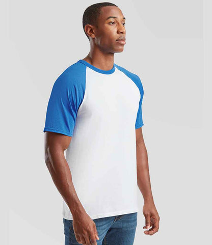 Fruit of the Loom Contrast Baseball T-Shirt