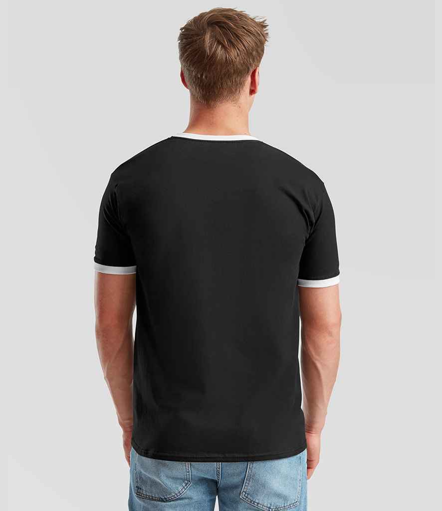 Fruit of the Loom Contrast Ringer T-Shirt