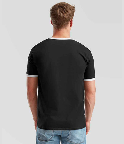 Fruit of the Loom Contrast Ringer T-Shirt