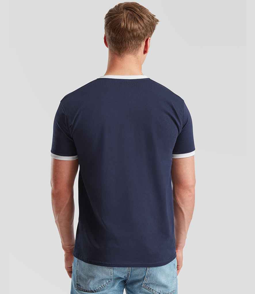Fruit of the Loom Contrast Ringer T-Shirt