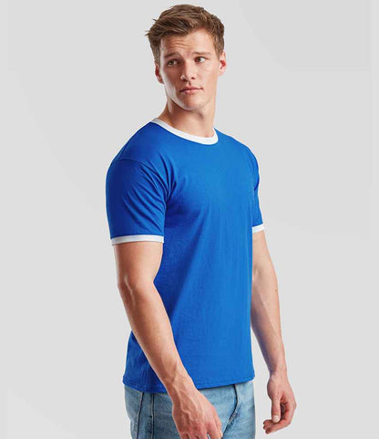 Fruit of the Loom Contrast Ringer T-Shirt