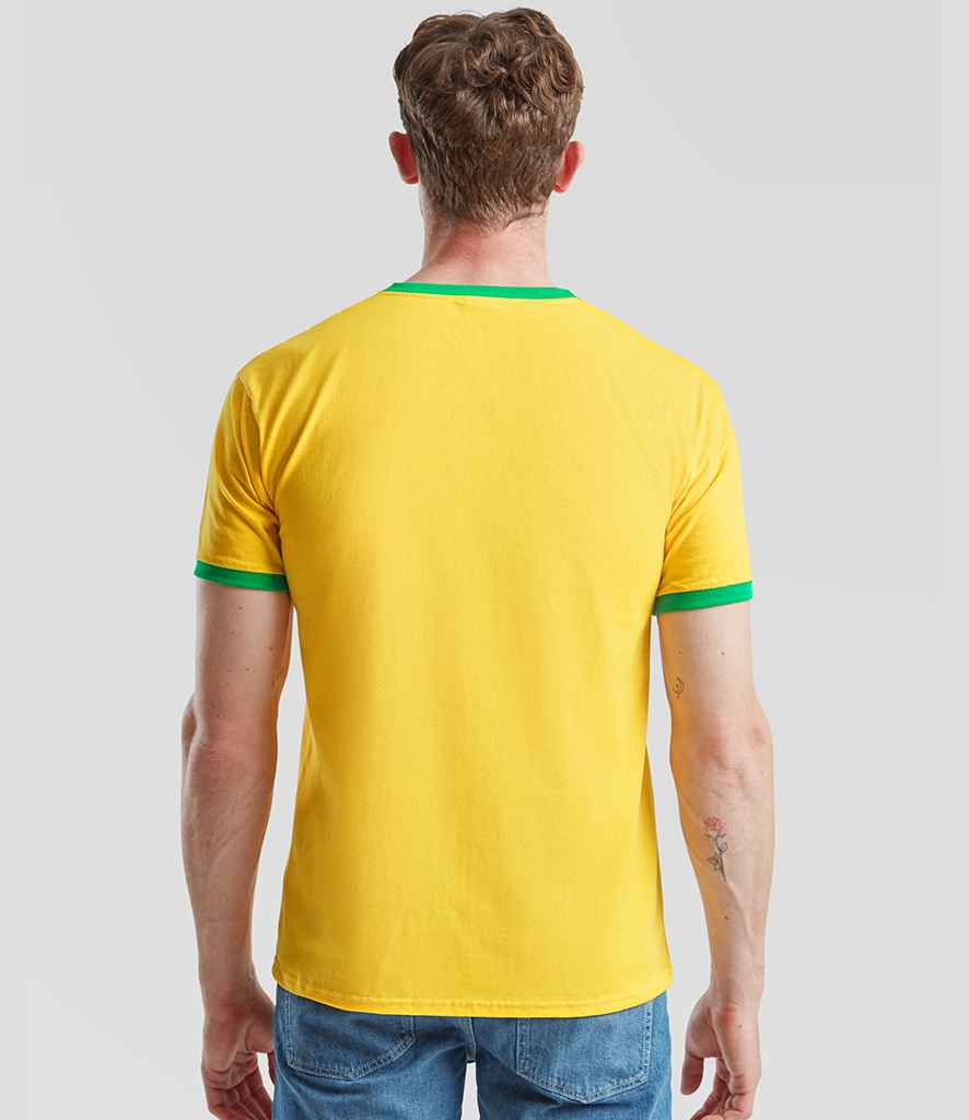 Fruit of the Loom Contrast Ringer T-Shirt