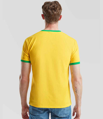 Fruit of the Loom Contrast Ringer T-Shirt