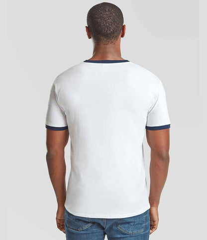 Fruit of the Loom Contrast Ringer T-Shirt
